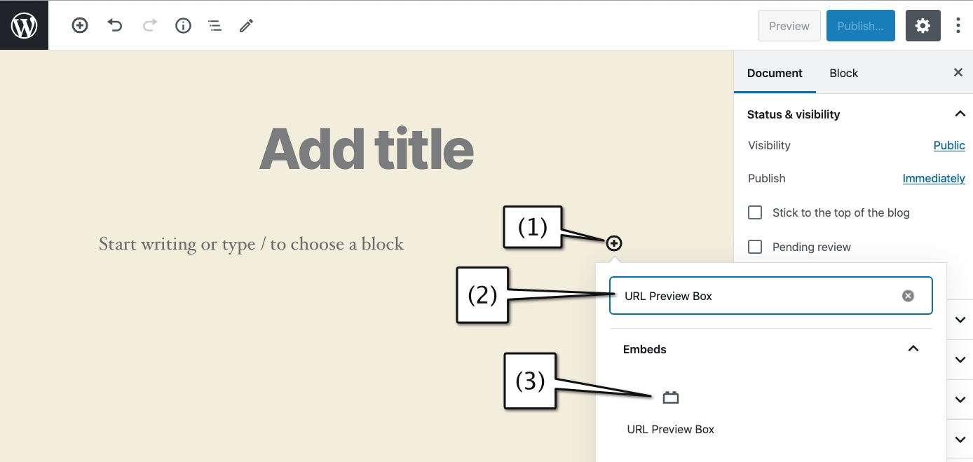 wordpress screenshot - select plugin